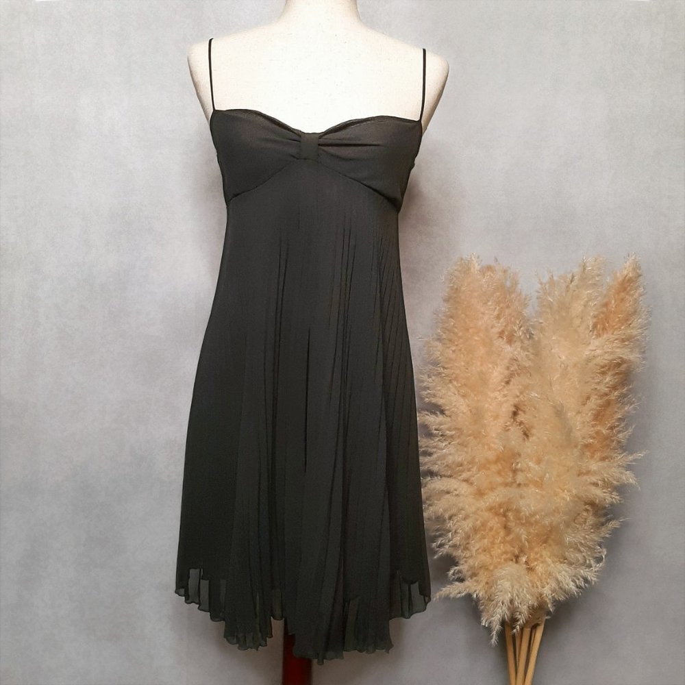 Soprano High Waist Mini Little Black Dress Size S